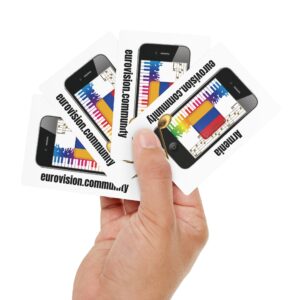 Armenia Poker Card Set, Casino Night Gift, Game Night Essential, Unique Playing Cards, Poker Game Supplies