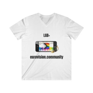 LGB+ Eurovision Community V-Neck Tee