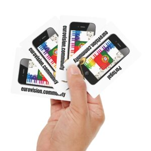 Portugal Poker Card Set, Casino Night Gift, Game Night Essential, Unique Playing Cards, Poker Game Supplies