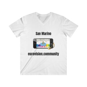 San Marino Eurovision Community V-Neck Tee