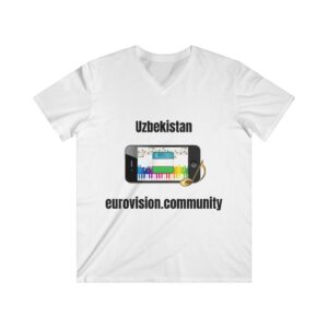 Uzbekistan Eurovision Community V-Neck Tee