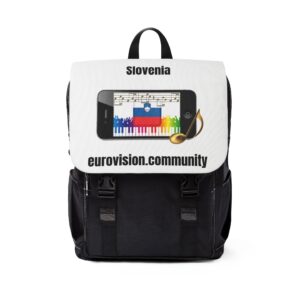 Slovenia Unisex Casual Shoulder Backpack
