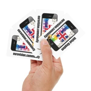 United Kingdom Poker Card Set, Casino Night Gift, Game Night Essential, Unique Playing Cards, Poker Game Supplies