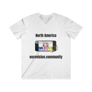 North America Eurovision Community V-Neck Tee