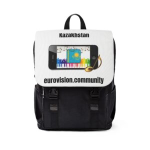 Kazakhstan Unisex Casual Shoulder Backpack