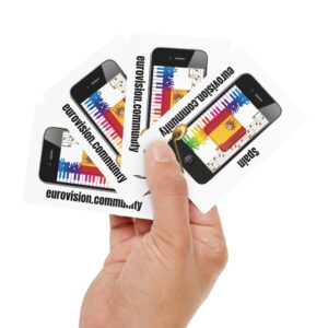 Spain Poker Card Set, Casino Night Gift, Game Night Essential, Unique Playing Cards, Poker Game Supplies