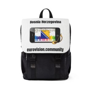 Bosnia Herzegovina Unisex Casual Shoulder Backpack