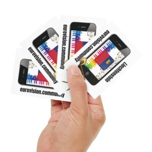 Liechtenstein Poker Card Set, Casino Night Gift, Game Night Essential, Unique Playing Cards, Poker Game Supplies