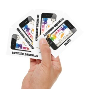 Cyprus Poker Card Set, Casino Night Gift, Game Night Essential, Unique Playing Cards, Poker Game Supplies