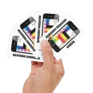 Belgium Poker Card Set, Casino Night Gift, Game Night Essential, Unique Playing Cards, Poker Game Supplies