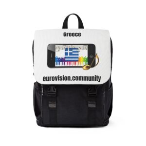 Greece Unisex Casual Shoulder Backpack