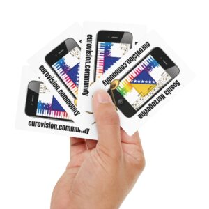 Bosnia Herzegovina Poker Card Set, Casino Night Gift, Game Night Essential, Unique Playing Cards, Poker Game Supplies